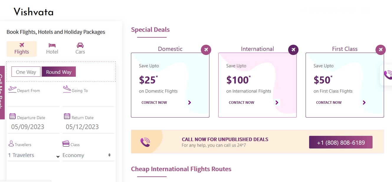 Book Flights, Hotels and Holiday Packages
